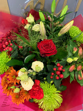 Load image into Gallery viewer, Hand Tied Bouquet- Christmas wish