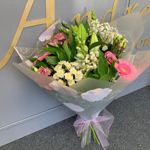 Load image into Gallery viewer, Hand Tied Bouquets - Pastel Pinks and Whites
