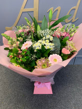 Load image into Gallery viewer, Aqua Hand Tied Bouquets - Pastel Pinks and Whites
