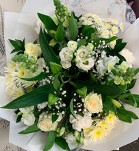 Load image into Gallery viewer, Aqua Hand Tied Bouquets - Classic White
