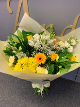 Load image into Gallery viewer, Hand Tied Bouquets - Sunny yellows and creams
